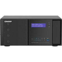 (NEW VENDOR) QNAP QGD-3014-16PT-8G 16 Port 1G PoE Smart Managed Switch + 4-Bay NAS