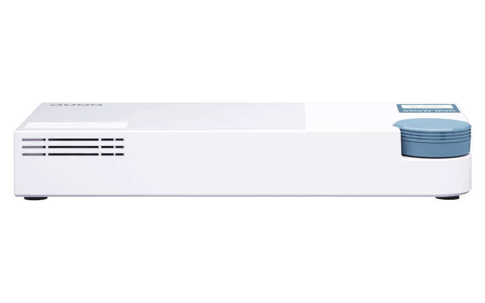 (NEW VENDOR) QNAP QSW-M408S 4 Ports 10GbE + 8 Ports 1GbE Layer 2 Managed Switch Switching Capacity: 96Gbps | Management Type: Web Managed