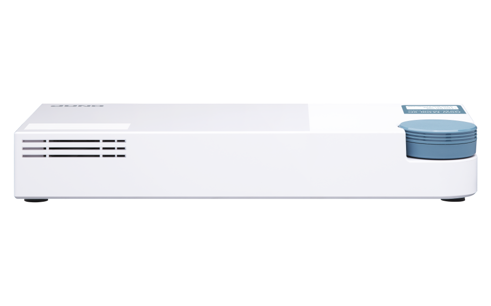 (NEW VENDOR) QNAP QSW-M408-2C 4 Ports 10GbE + 8 Ports 1GbE Layer 2 Managed Switch Switching Capacity: 96Gbps | Management Type: Web Managed