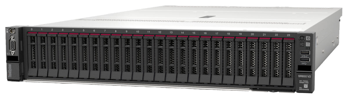 (NEW VENDOR) LENOVO 7Z73A042AP ThinkSystem SR650 V2 1x Silver 4314 16C 135W 2.4GHz / 1x 16GB / RAID 930-8i / 2U 2.5" SAS 8-Bay / 1x 750W HS PS