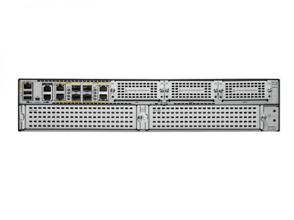 (NEW) Cisco ISR 4451 - X/K9 (4GE,3NIM,2SM,8G FLASH,4G DRAM)