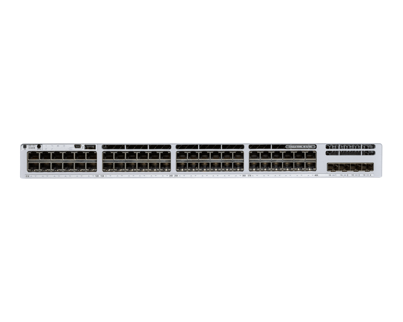 (NEW VENDOR) CISCO C9300L-48T-4X-E Catalyst 9300L 48p data, Network Essentials ,4x10G Uplink - C2 Computer