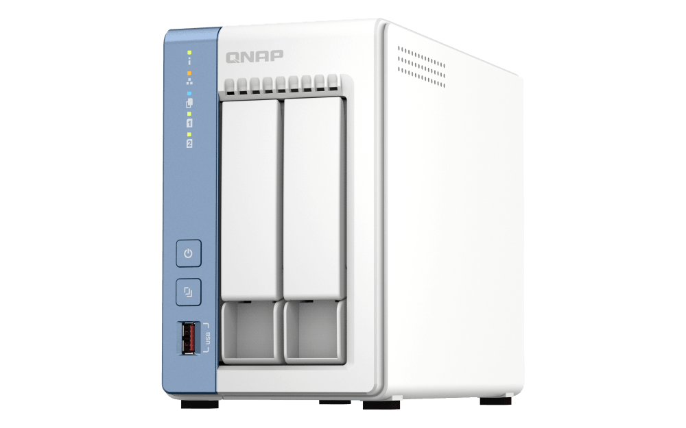 (NEW VENDOR) QNAP TS-262C-LP4G 2-Bay NAS | Intel Celeron N4505 Dual Core, burst up to 2.9GHz - C2 Computer