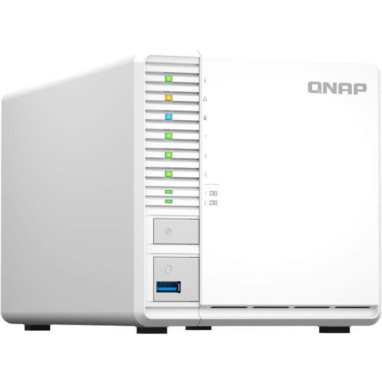 (NEW VENDOR) QNAP TS-364-8G 3-Bay NAS | Intel Celeron N5095 Quad Core, burst up to 2.9GHz - C2 Computer