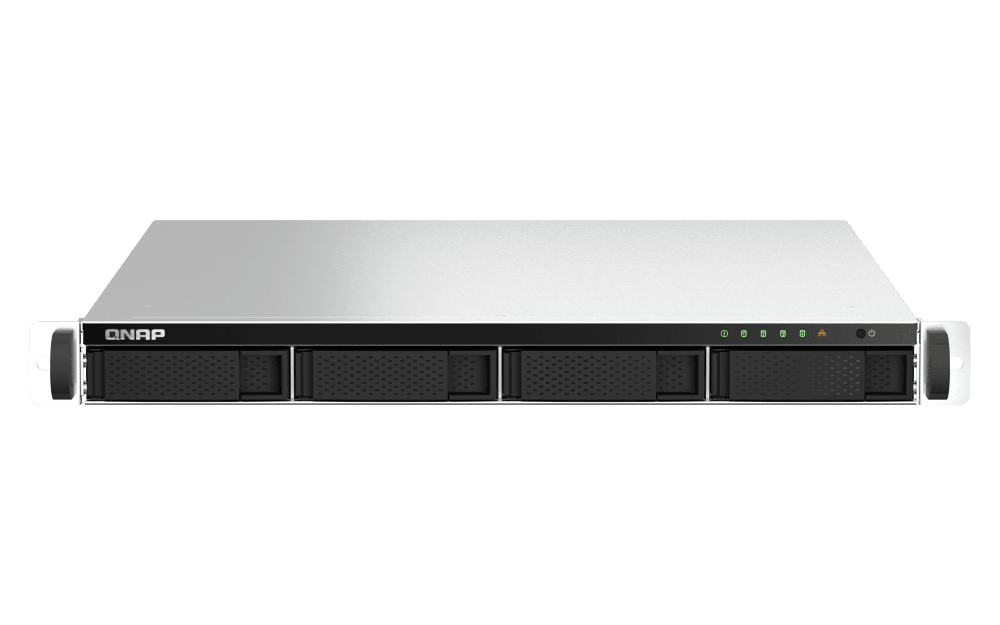 (NEW VENDOR) QNAP TS-464U-RP-8G 4-Bay NAS | 1U Rackmount | Intel Celeron N5095 Quad Core, burst up to 2.9GHz - C2 Computer