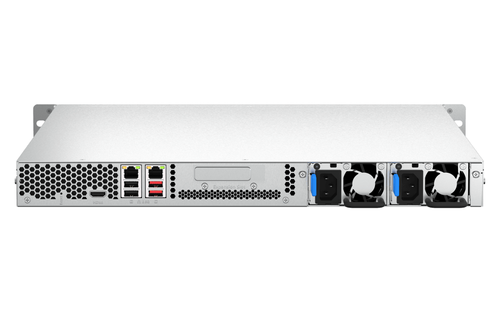 (NEW VENDOR) QNAP TS-464U-RP-8G 4-Bay NAS | 1U Rackmount | Intel Celeron N5095 Quad Core, burst up to 2.9GHz - C2 Computer