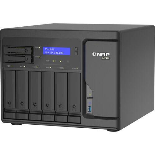 (NEW VENDOR) QNAP TS-h886-D1622-16G 8-Bay NAS | Intel Xeon D-1622 2.6GHz Quad Core (burst up to 3.2GHz) - C2 Computer