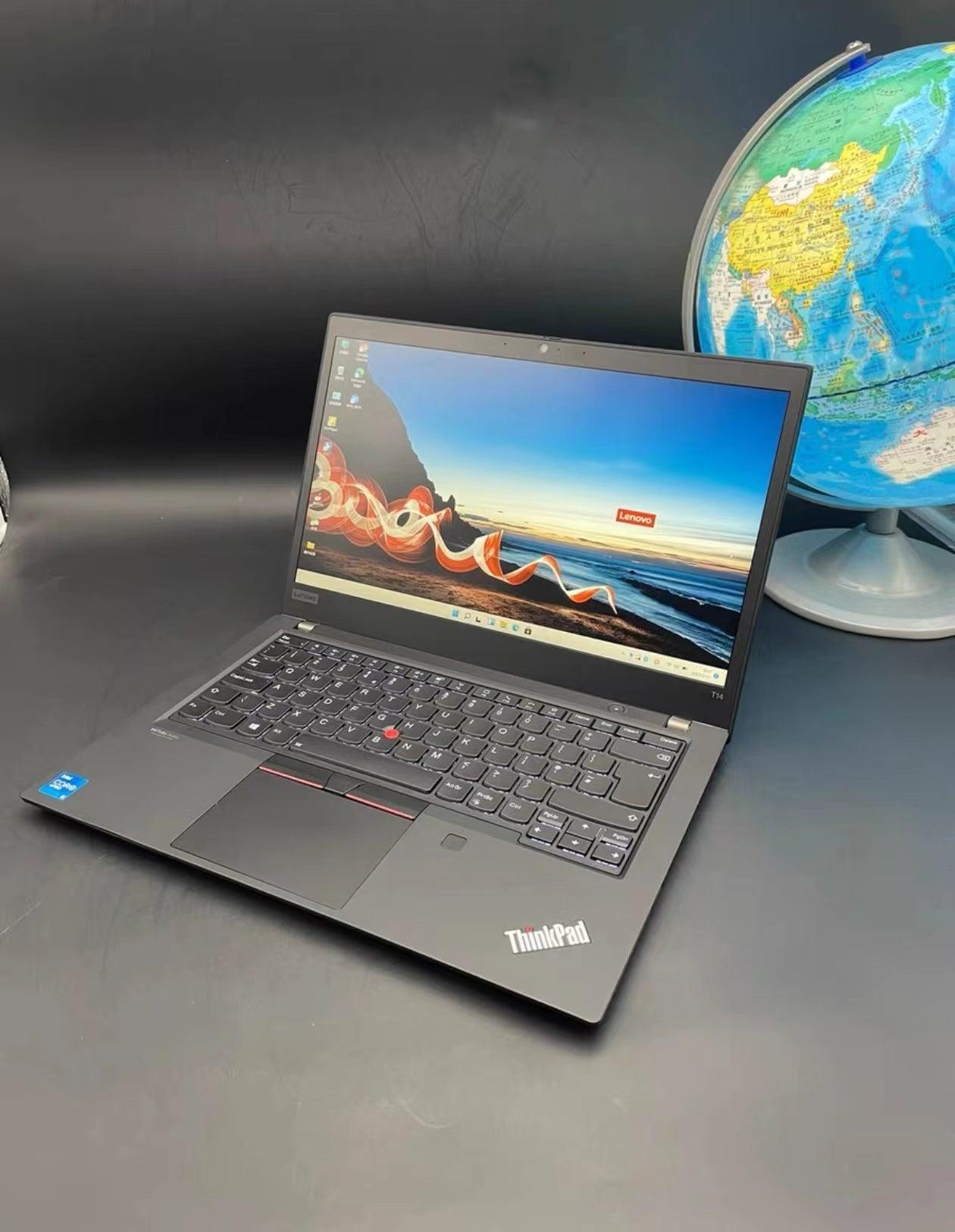 (USED) Lenovo ThinkPad T14 2021 Gen2 i7-1185G7 8G 256G SSD 14" 1920x1080 Business Laptop 95%NEW - C2 Computer