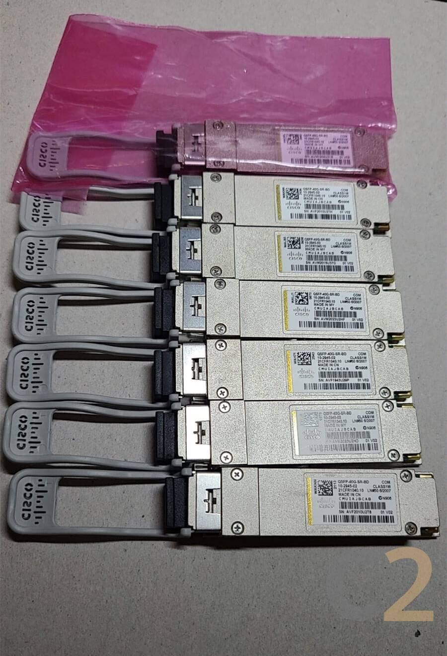 (特價7個 NEW PULL) CISCO QSFP-40G-SR-BD 40G QSFP+ 100% NEW BULK - C2 Computer