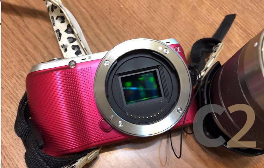 (二手)SONY NEX-C3 連 18-55mm  無反相機 可換鏡頭 可折疊Xtra Fine液晶屏 旅行 Camera 95%NEW（白/銀/梅紅/黑） - C2 Computer
