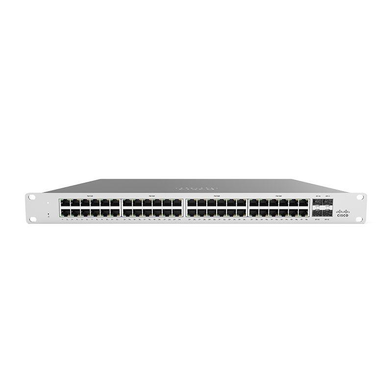 (NEW VENDOR) CISCO MERAKI MS120-48LP-HW MS120-48LP 1G L2 Cloud Managed 48x GigE 370W PoE Switch - C2 Computer