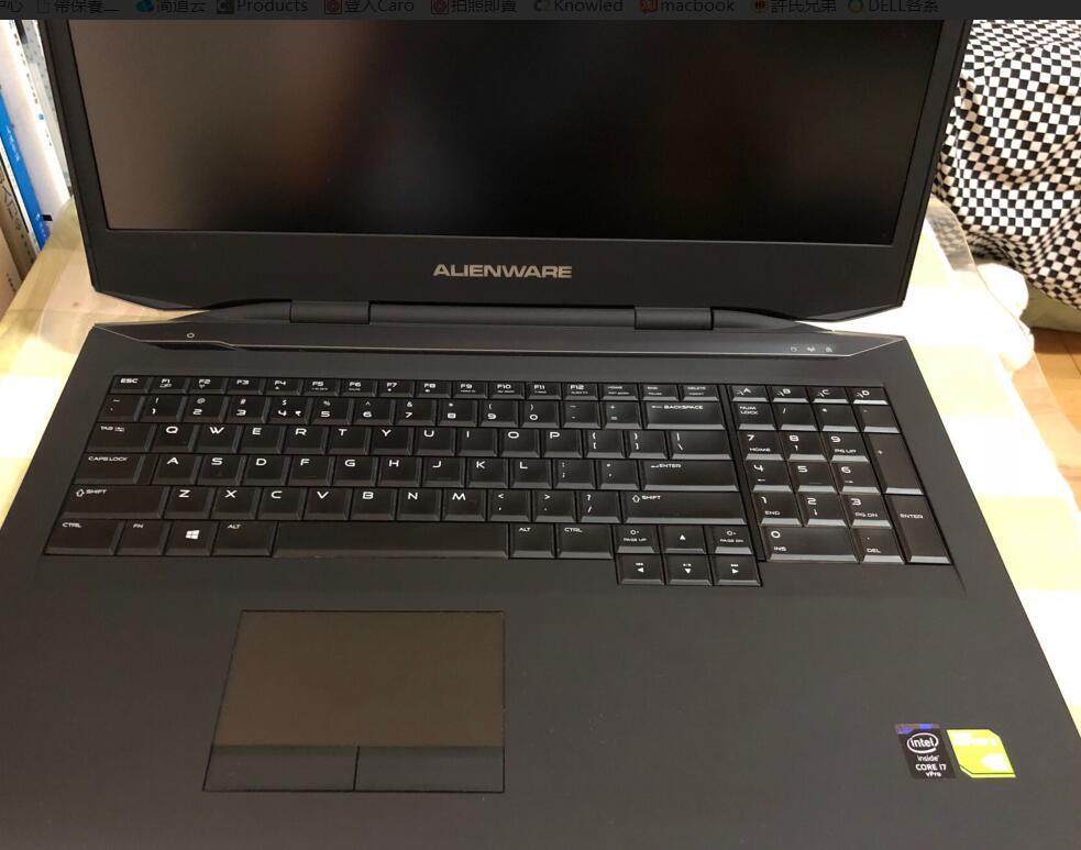 (USED) DELL Alienware 17 R5 i7-4700 4G NA 500G GTX 970M 2G 17inch 1920x1080 Gaming Laptop 90% - C2 Computer